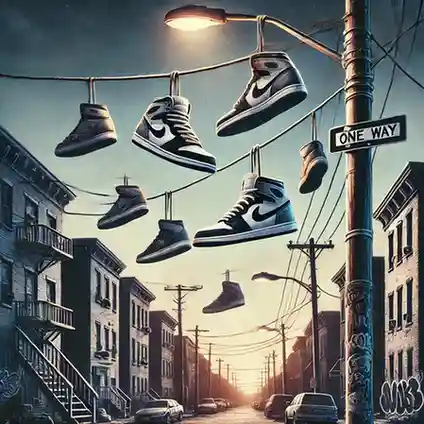 Why People Put Shoes on Power Lines