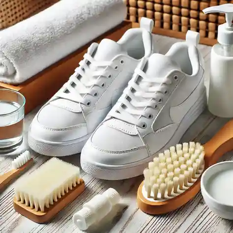 How to Clean White Cloth Tennis Shoes