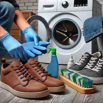 how to clean shoes in the washing machine