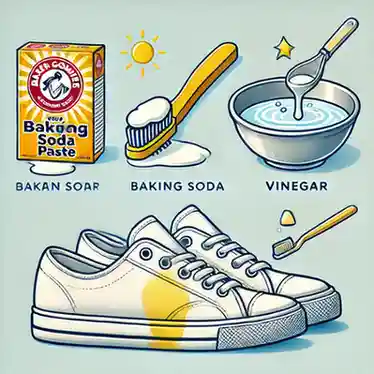 How to Remove Yellow Spots from White Shoes