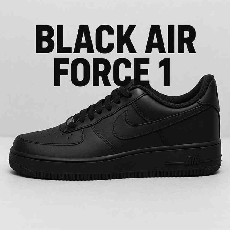 Black Air Force 1: Style, Comfort, Pros, Cons, and Review